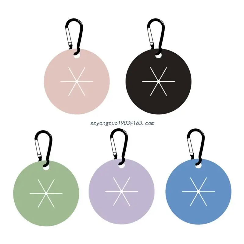 

Dog Poop Bag Holder Eco-Friendly PVC Dog Waste Bag Dispenser Hands-free Clip