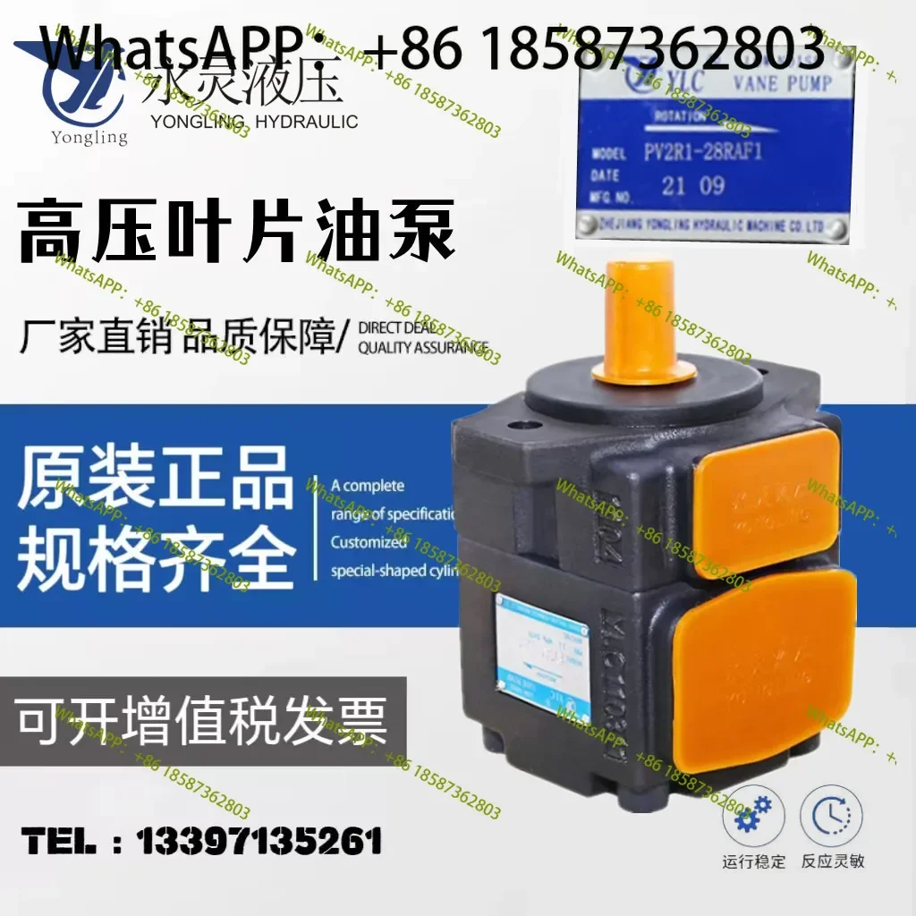 Фото Гидравлический лопастной масляный насос YLC Yongling PV2R1-25RAF1/PV2R2-41RAF1/PV2R1-10-FR №1