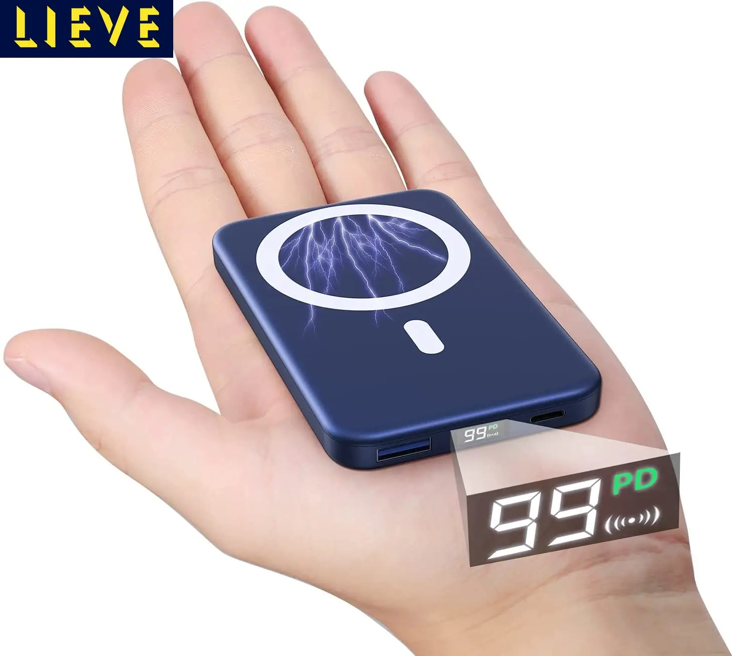 

USB c pd 22,5 Вт 10000 мАч 20 Вт мини тонкое портативное беспроводное магнитное зарядное устройство для ноутбука iPhone 12/11/10/12Pro Max/mag-Safe/Samsung
