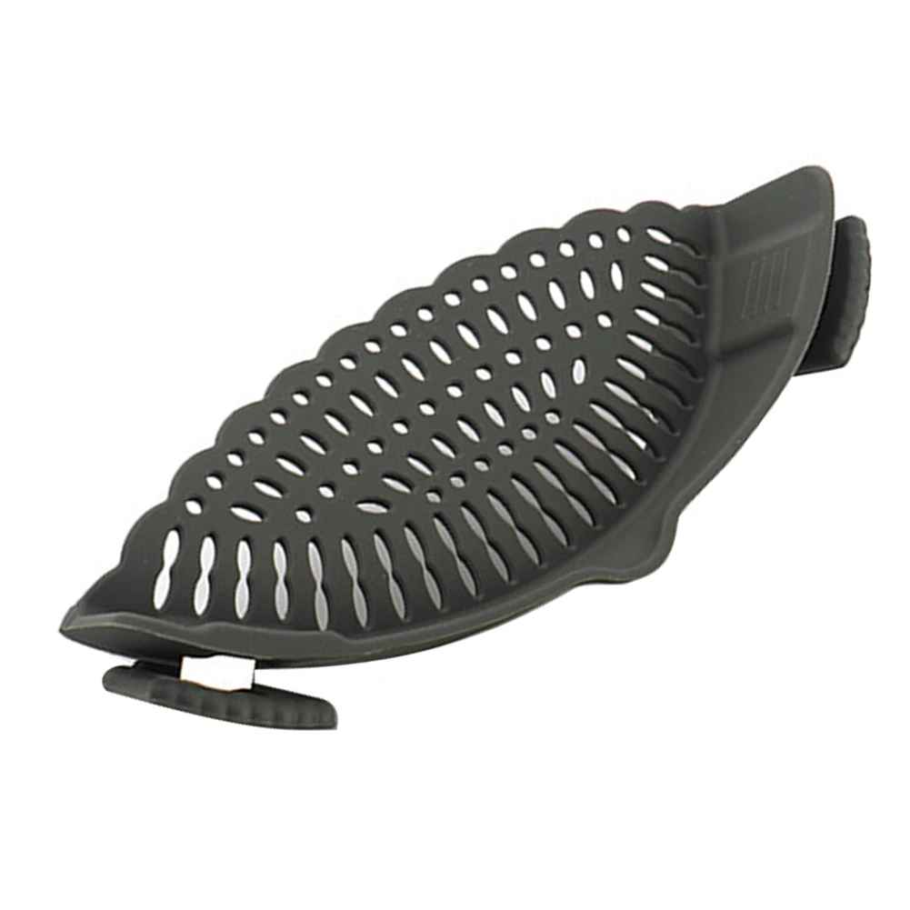 

Restaurant Food Vegetables Drainer Clip Strainer Easy To Clean Pot Home Use For Kitchen Buckle Design Fruits Colander Cooking