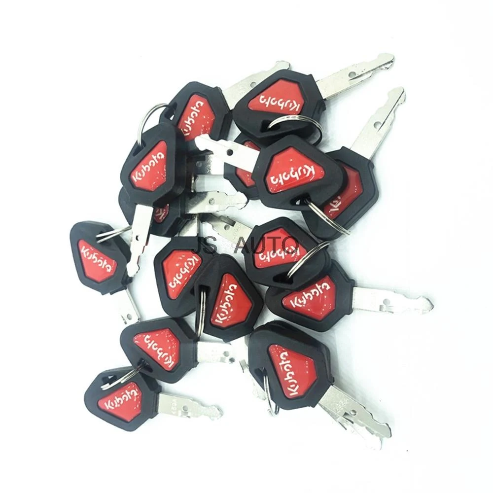 

For KUBOTA 15/30/155/161/163 excavator ignition Without chip key start key door key Chip shell Protection excavator accessories