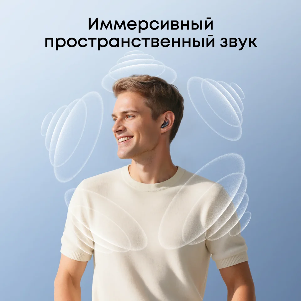 Фото Soundcore - наушники-вкладыши с адаптивным шумоподавлением от Anker Liberty Buds №4