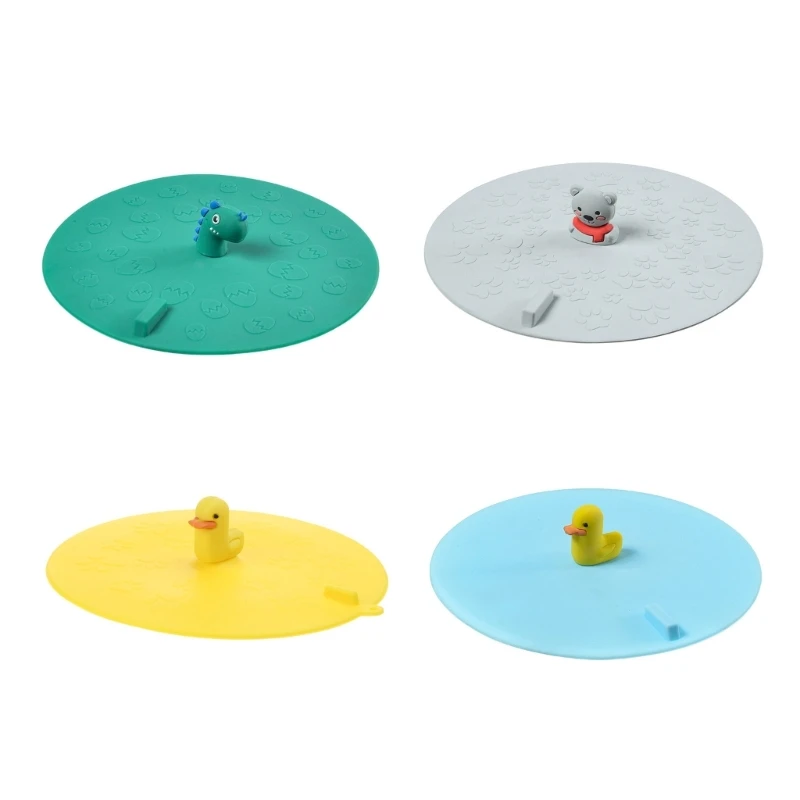 

Multipurpose Silicone Deodorant Floor Drain Cover Bathroom Drain Stopper Round Sink Leakage-proof Water Sealing Cover