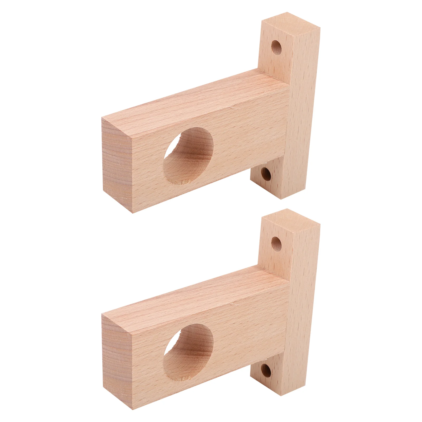 

Rod Bracket Curtain Closet Pole Wardrobe Holder Socket Supports Holders Wooden Brackets Support End Shower Flange Metal Rods