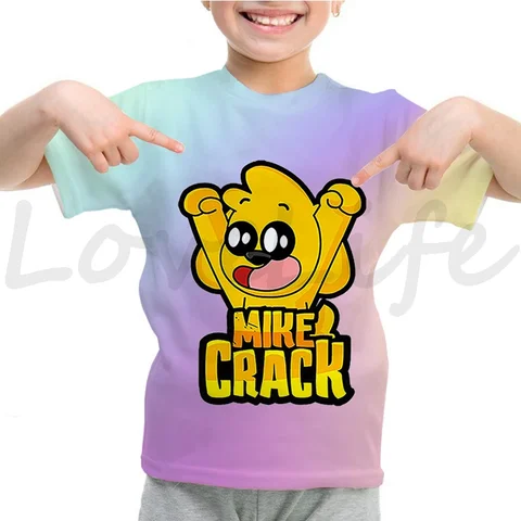 Детские футболки Mikecrack хлопковые