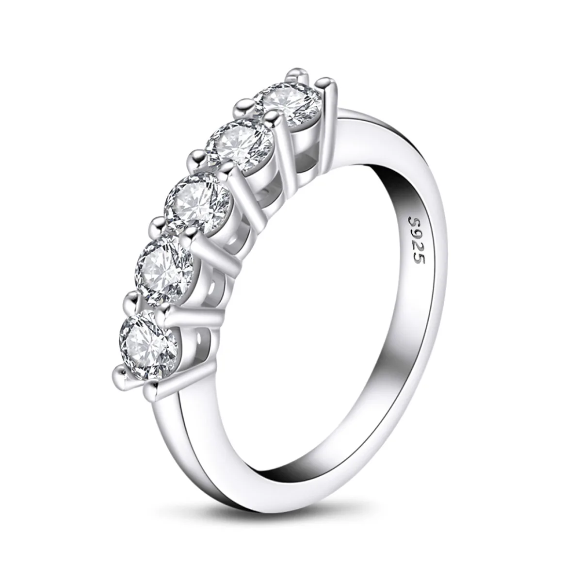 

Женское кольцо с муассанитом, 4 мм, 1,5 карата