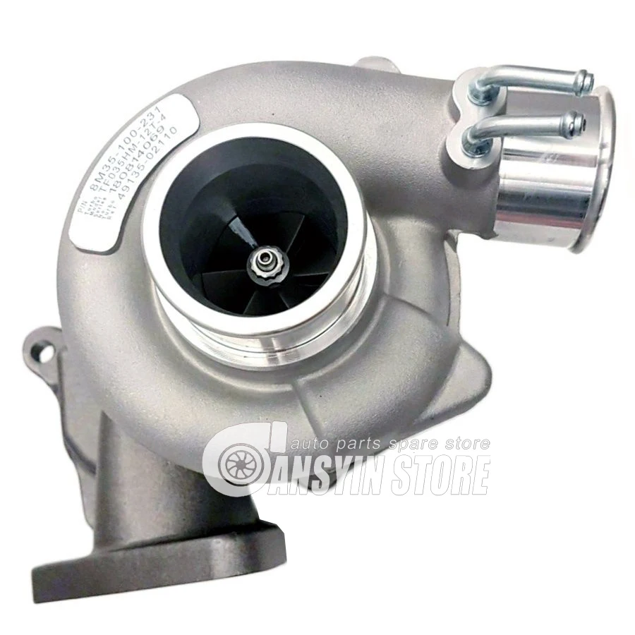 Турбокомпрессор TF035 для Mitsubishi L 200 Pajero 2.5 TD Hyundai H-1 (1997-) 73 кВт 49135-02110 28200-4A200 MR 224978 212759
