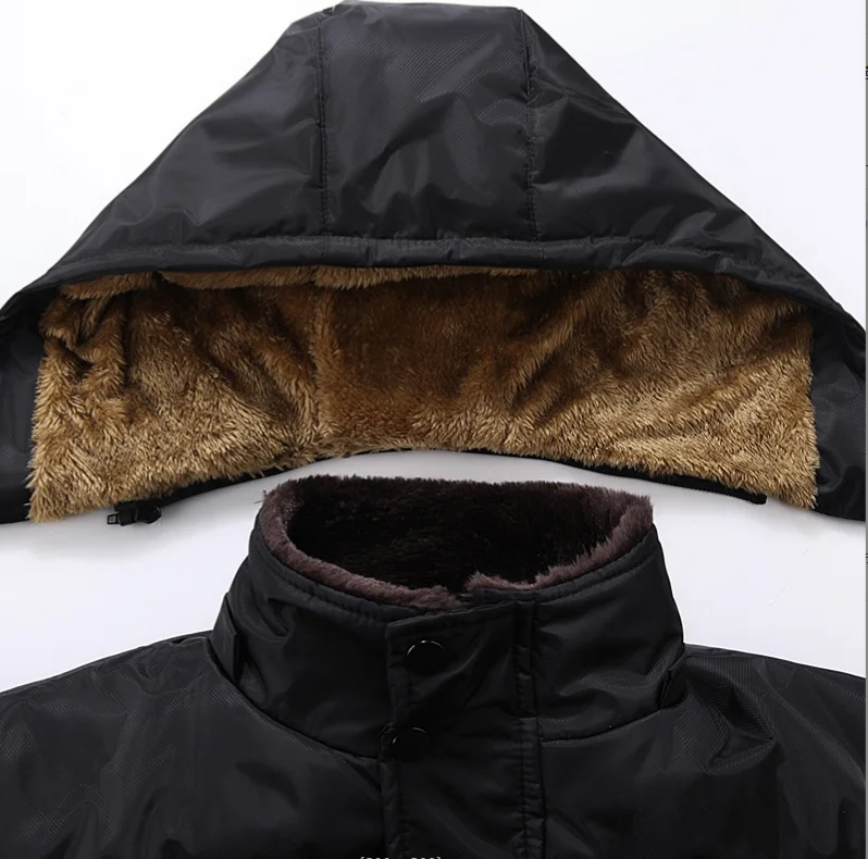 men's fleece padded jacket