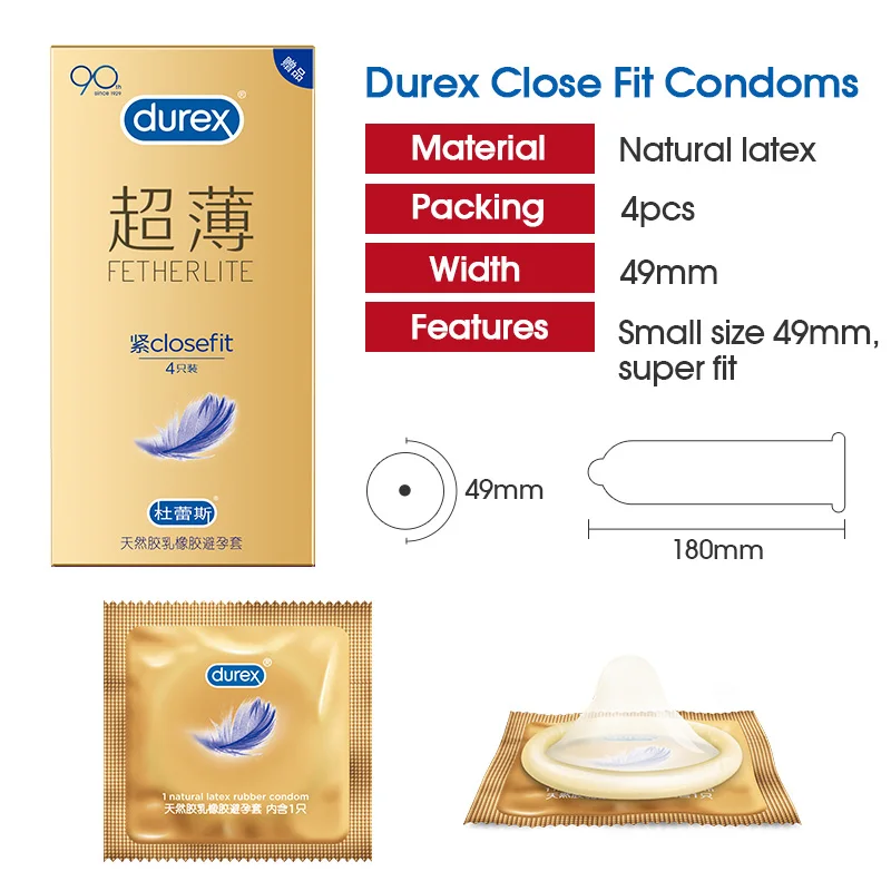 Презервативы Durex для мужчин ультратонкие презервативы из натурального латекса с