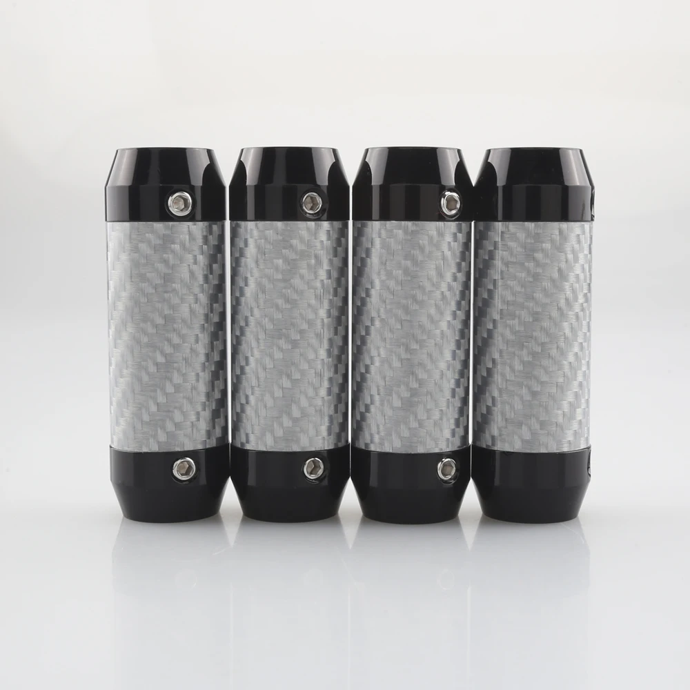 

High Quality 11MM/16MM/19MM Carbon Fiber Pants Boot Y Splitter Speaker Audio Cable Wire pant Audio Cable Ring