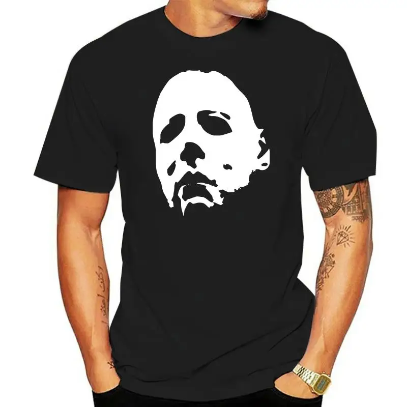 

New Halloween - Michael Myers T-shirt T-shirt 100% Cotton 2022 Fashion Short Sleeve Black T Shirt