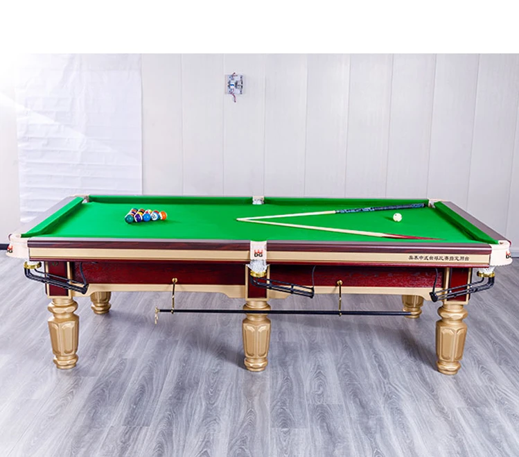 Черный черный снукер для тенниса на заказ 8 футов 9