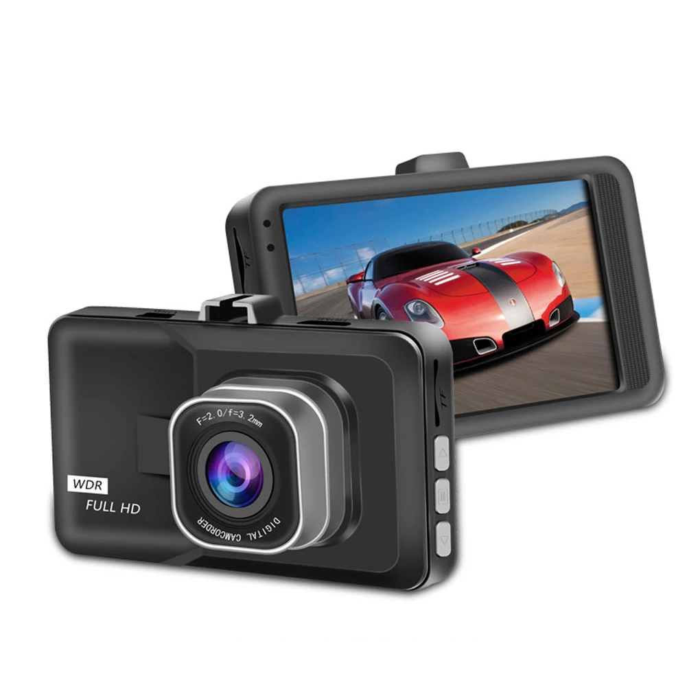 Автомобильный видеорегистратор 3 0 &quotLCD 720P HD G-датчик 170 градусов ночное видение |