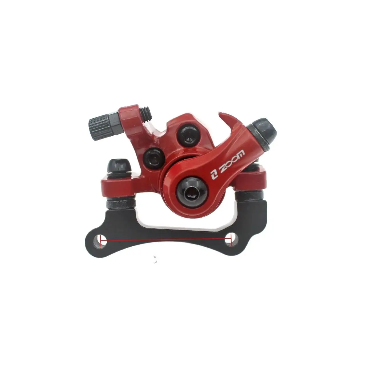 

ZOOM Electric Scooter Brake Aluminum Alloy Scooter Disc Brake Left Side for 8/10 inch Electric Scooter