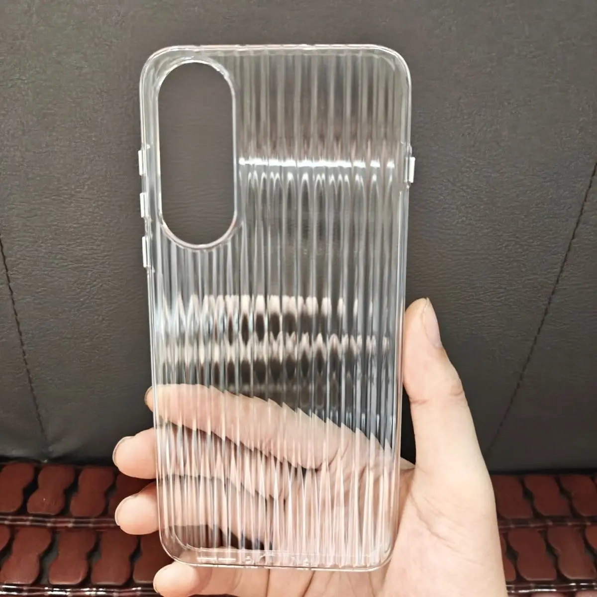 Чехол для OnePlus Nord 5 ACE5 Ultra, модный гофрированный прозрачный чехол для ПК, приятный для кожи чехол для OnePlus Nord5, противоударный бампер (art.: 3920cfd58a717) - 3920cfd58a717