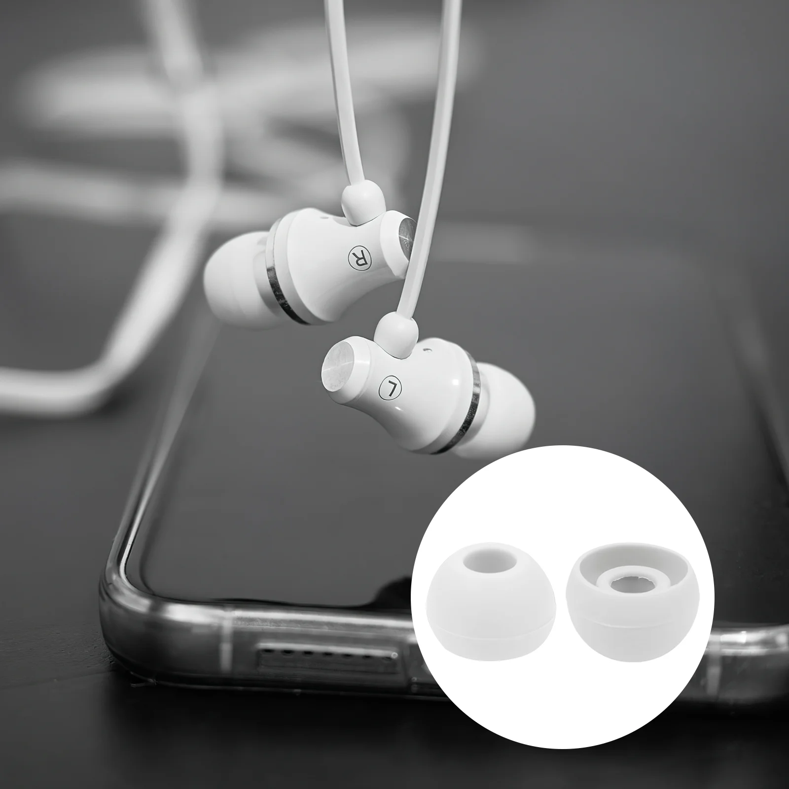 

Tips Earbuds Silicone Ear Eartips Earphone Replacement Earbud Cover Foam Earpads Pro Replacements Case Tip Sleeve Power Pads