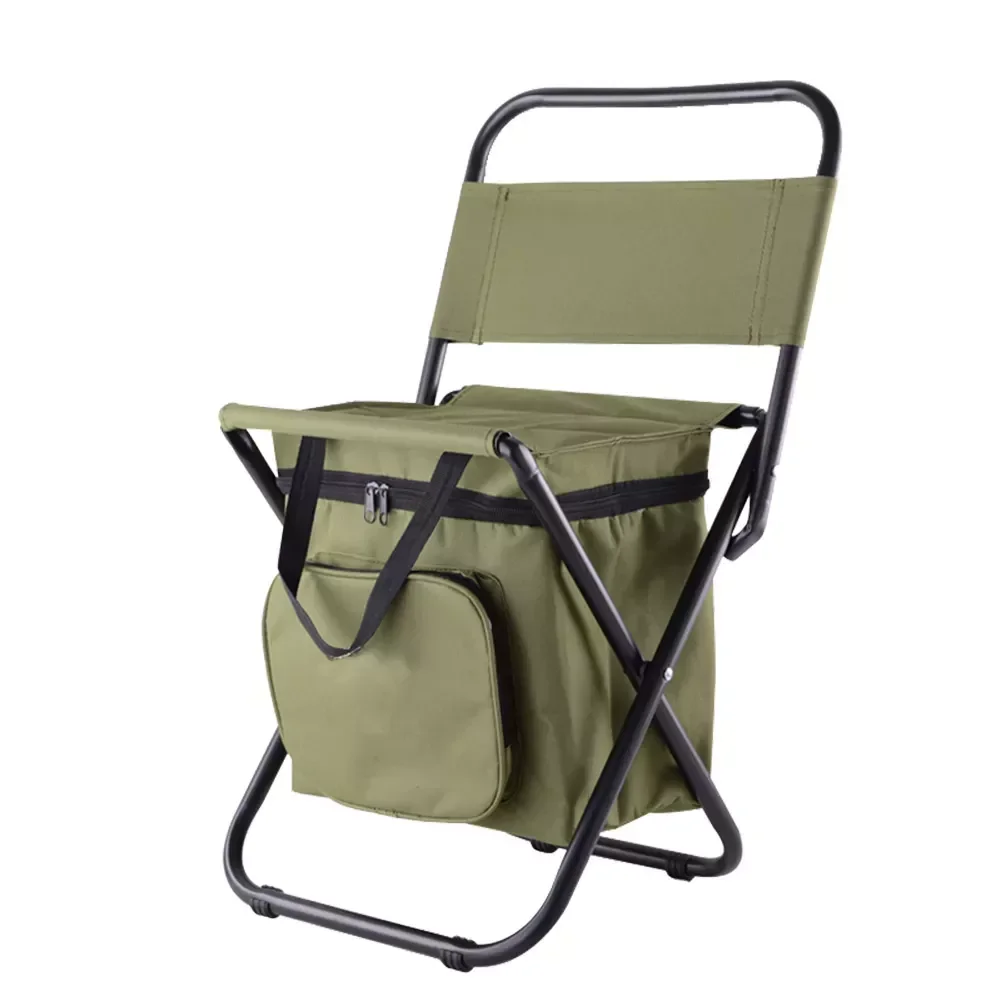 

2023NEW Outdoor Folding Camping Fishing Chair Stool Portable Ice Cooler Backrest Table Backpack Seat Camping Hiking Picnic pesca