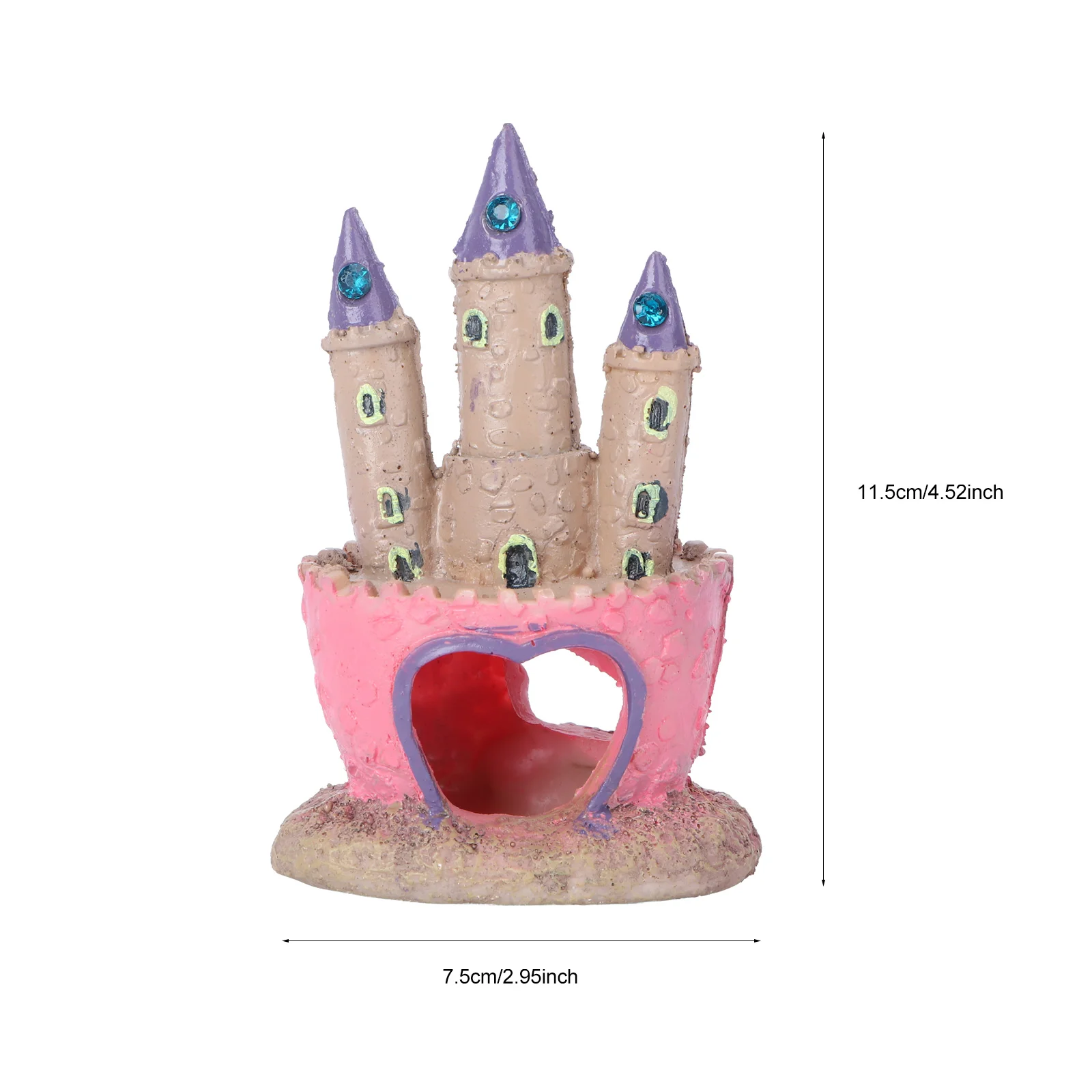 

Ornaments Kids Fish Cave Aquarium Accessories Aquarium Decorations Reptile Accessories Fish Tank Castle Crawl