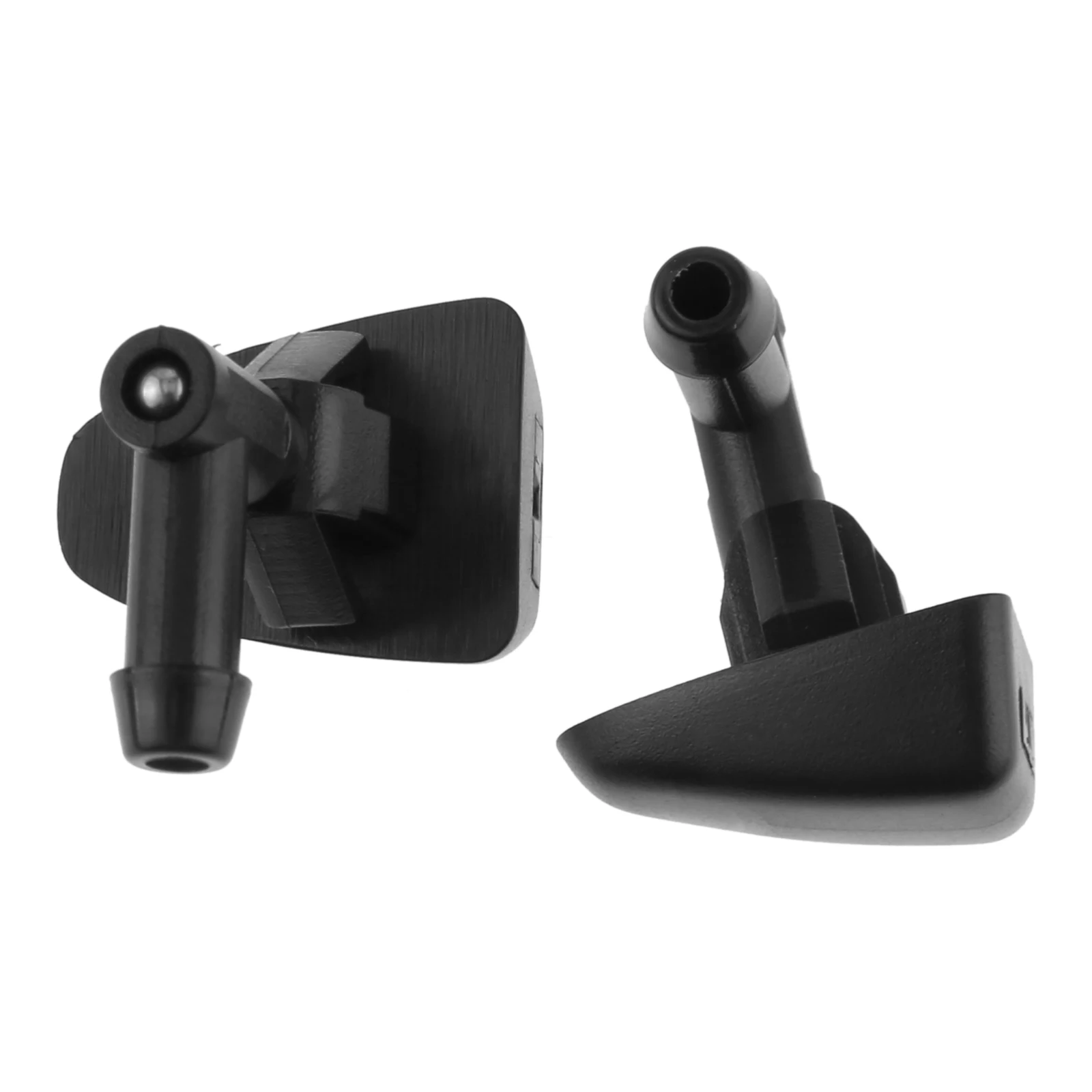 

2Pcs 30655605 Black Plastic Car Windshield Wiper Water Spray Jet Washer Nozzles for Volvo C30 C70 S40 V40 V50 S70 V70 S80 XC70