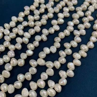 new natural freshwater pearl double sided light baroque beaded irregular micro defect scattered beads diy production materials