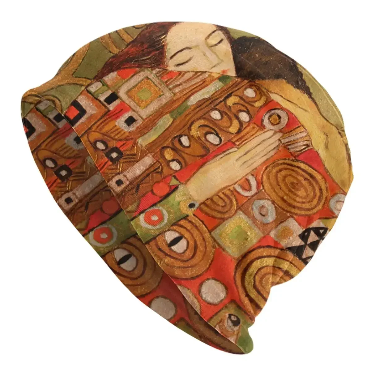 

Шляпа Gustav Klimt, вязаные шапки, крутые уличные шапочки Freyas Art, облегающие шапки, Мужские Женские теплые шапки двойного назначения