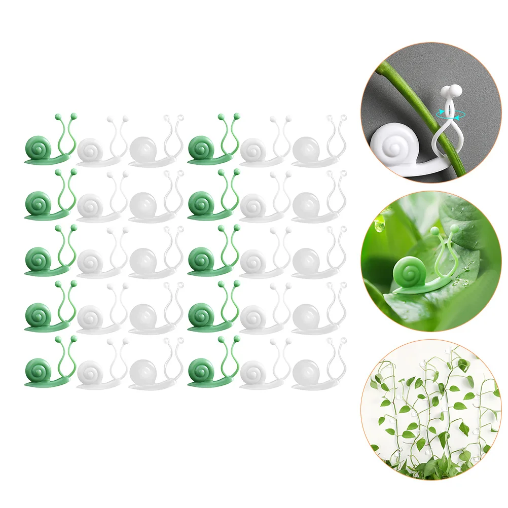 

30 Pcs Garden Clips House Plants Wall Vines Holder Climbing Invisible Gardening