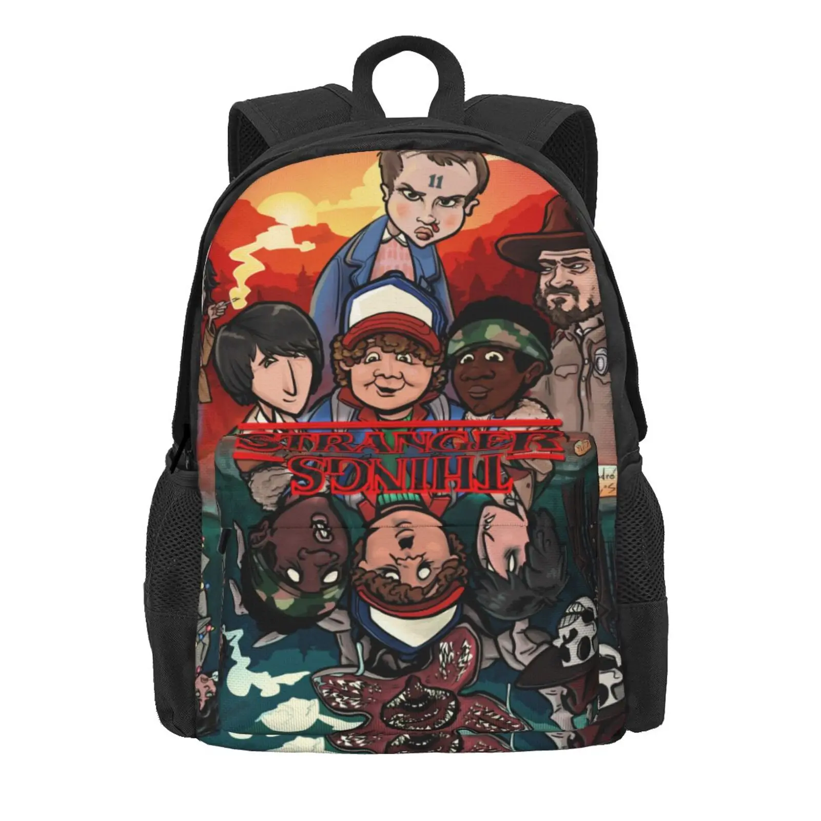 

Stranger Things 15 school bags Backpack Men School Mens Backpacks Bag Ita Bag Travel Female Bag