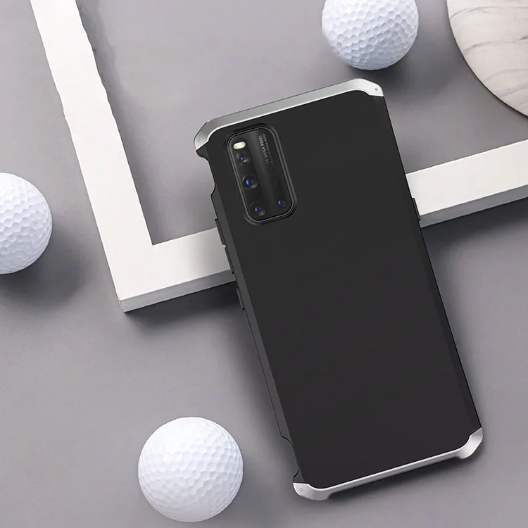 

Luxury Shockproof Element Metal Case For Vivo Iqoo 3 5 Iqoo3 Iqoo5 Pro Hin Hard Aluminium Alloy Hybrid Plastic Back Cover Cases