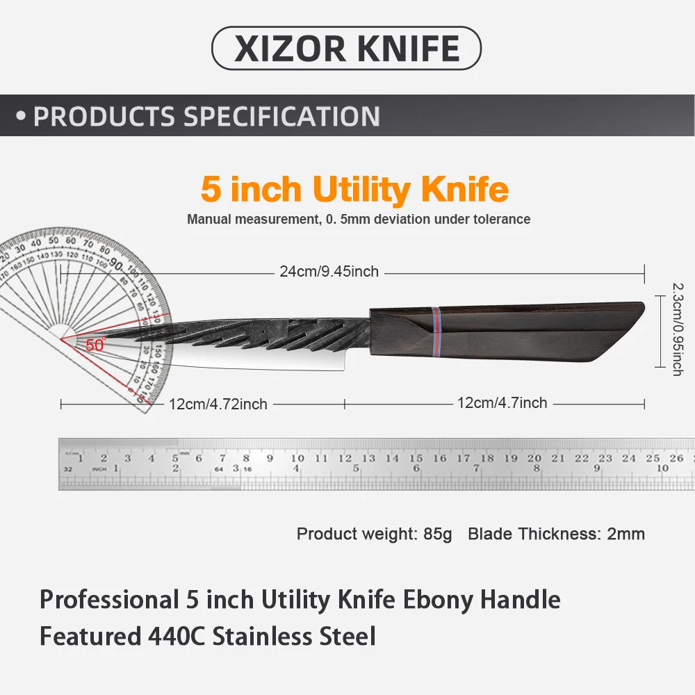 Кухонный нож XITUO 5 дюймов