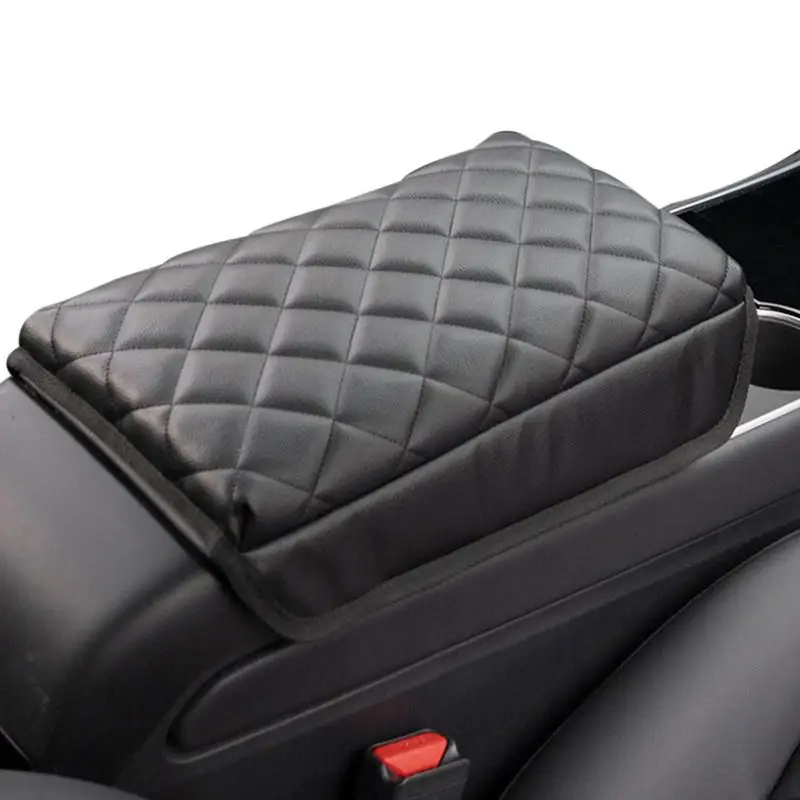 Купи Car Armrest Box Protective Cover for Model 3 Model Y Central Control Armrest Cover Microfiber Leather Accessories Decoration за 818 рублей в магазине AliExpress