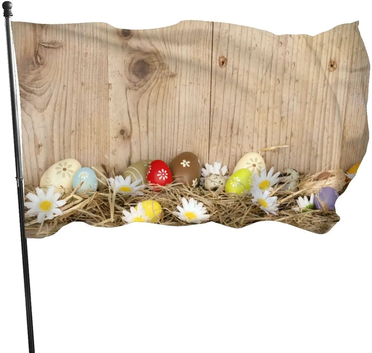 

Easter Egg Flag 3x5 Ft Outdoor Banner Garden Flags Yard Holiday Party Flag Indoor/Outdoor Home Decorations