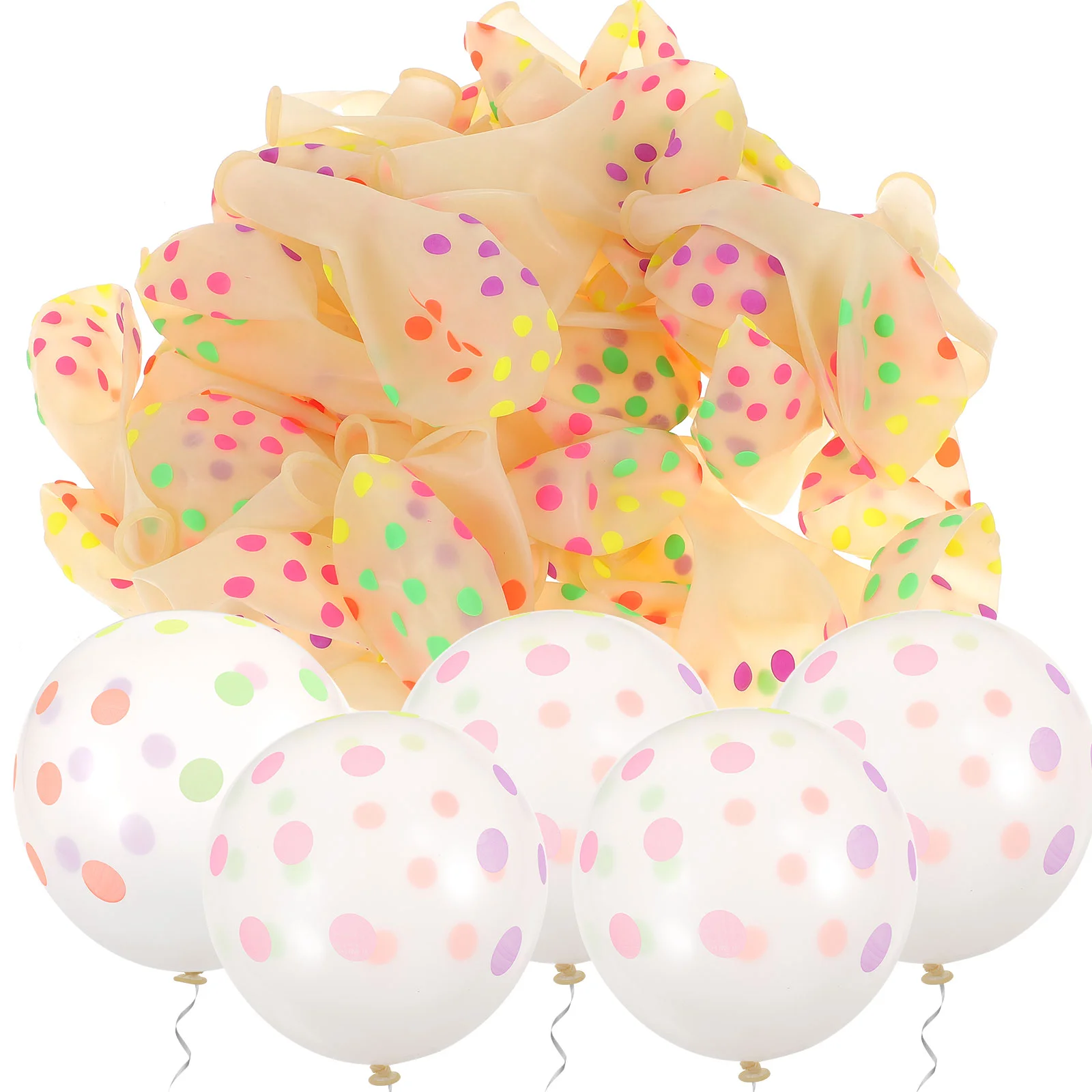 

1 Pack Creative Decorative Delicate Neon Party Supplies Neon Birthday Party Decorations Luminous Balloons Fluorescent Balloons