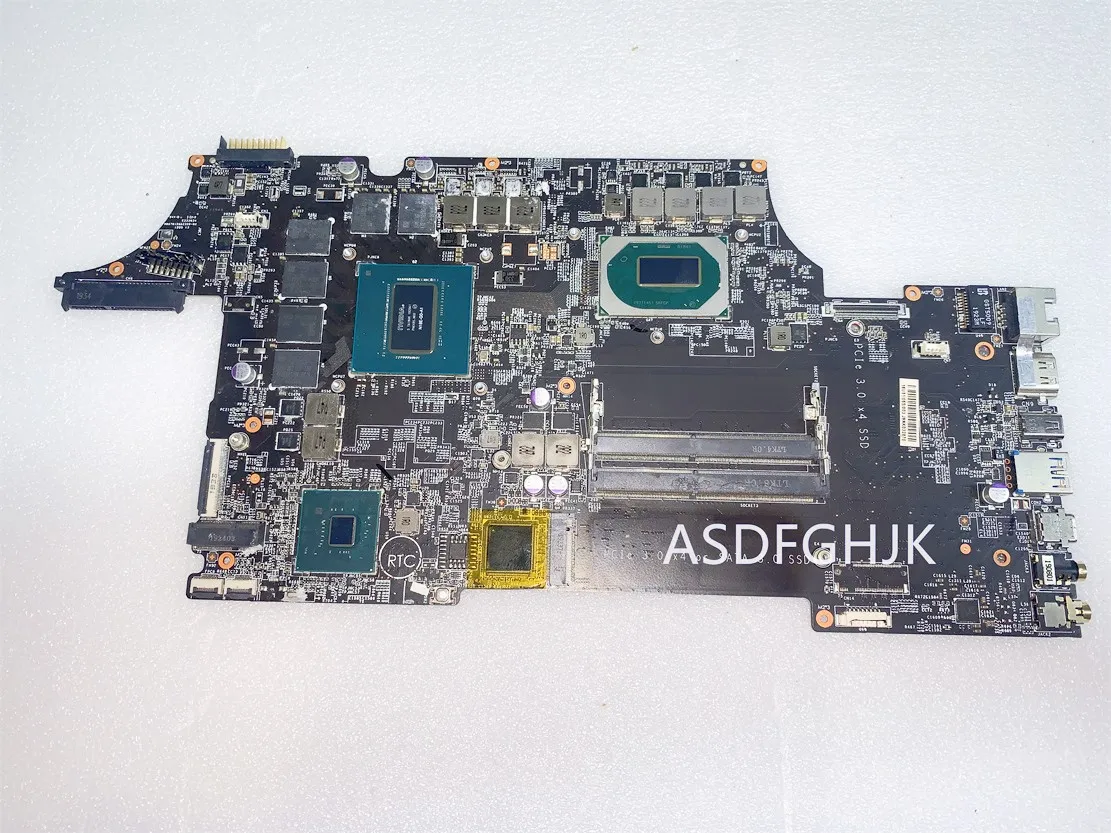 

MS-16U51 VER 1,0 для материнской платы ноутбука MSI GL75 GL65 с I7-9750H и GTX1660MTI