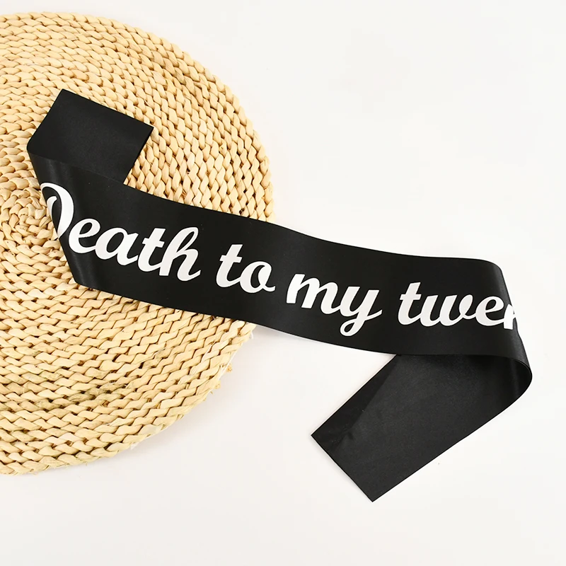 Реквизит для Фотокабины на день рождения Death To My 20s бумажная маска со скелетом и