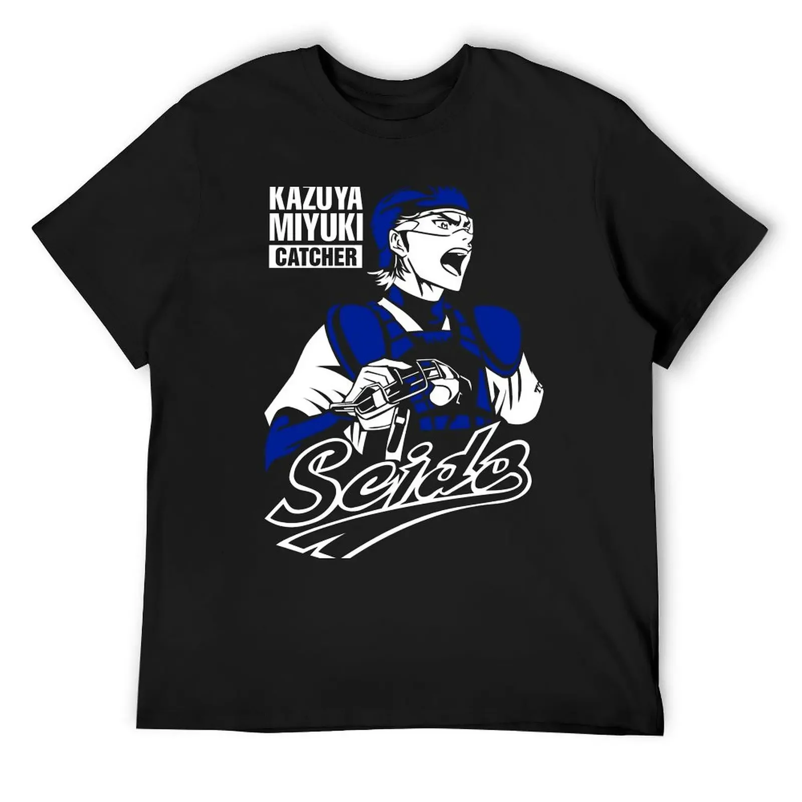 Kazuya Miyuki - Diamond No Ace футболка Dia хлопковые футболки с рисунком большие заготовки
