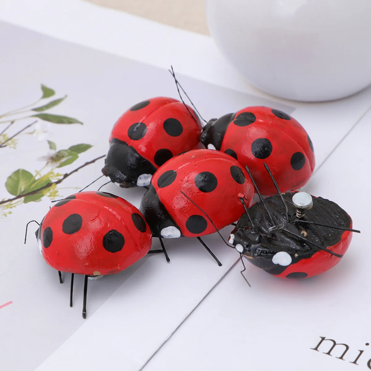 

Magnet Magnets Fridge Refrigerator Ladybugdecorative Toy Kids Animals Animal Gift Nursery Funny Decoration Vehicle Decor Mini
