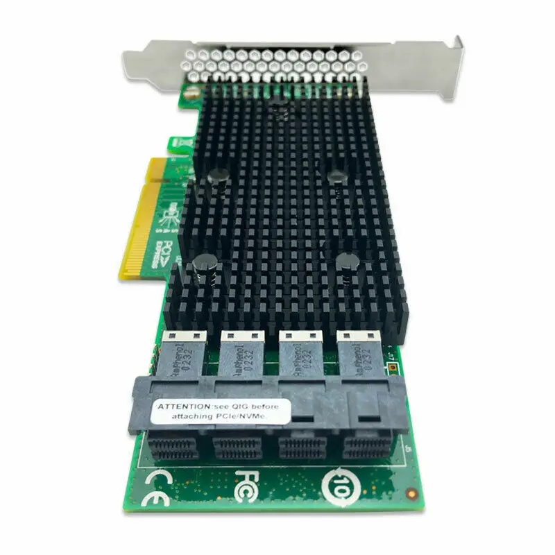Фото 430-16i LSI SAS3416 9400-16i Трехрежимный контроллер HBA 12G IT-режим NAS №3