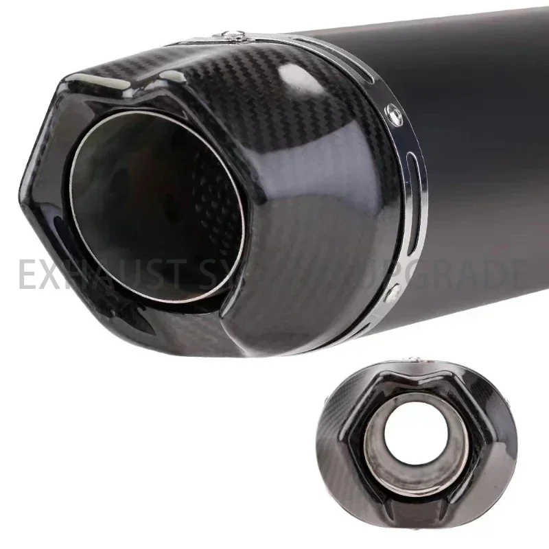 Универсальный 51 мм выхлопная труба мотоцикла Escape Moto модифицированный глушитель