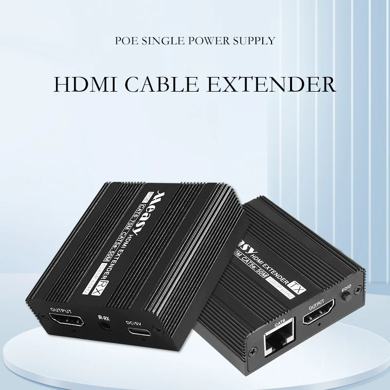 

RJ45 HDMI extender 70M Extender 1080P HDMI Network Extender by CAT5e CAT6 LAN Extensor for TV PC laptop HDTV with POE