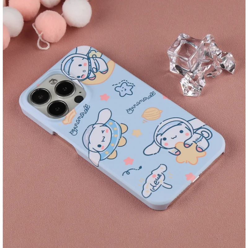 

Sanrio Cinnamoroll Phone Case For iPhone 14 13 12 11 Pro Max Mini X XR XS MAX 8 7 Plus Kawaii Cartoon Cases Girls Birthday Gifts