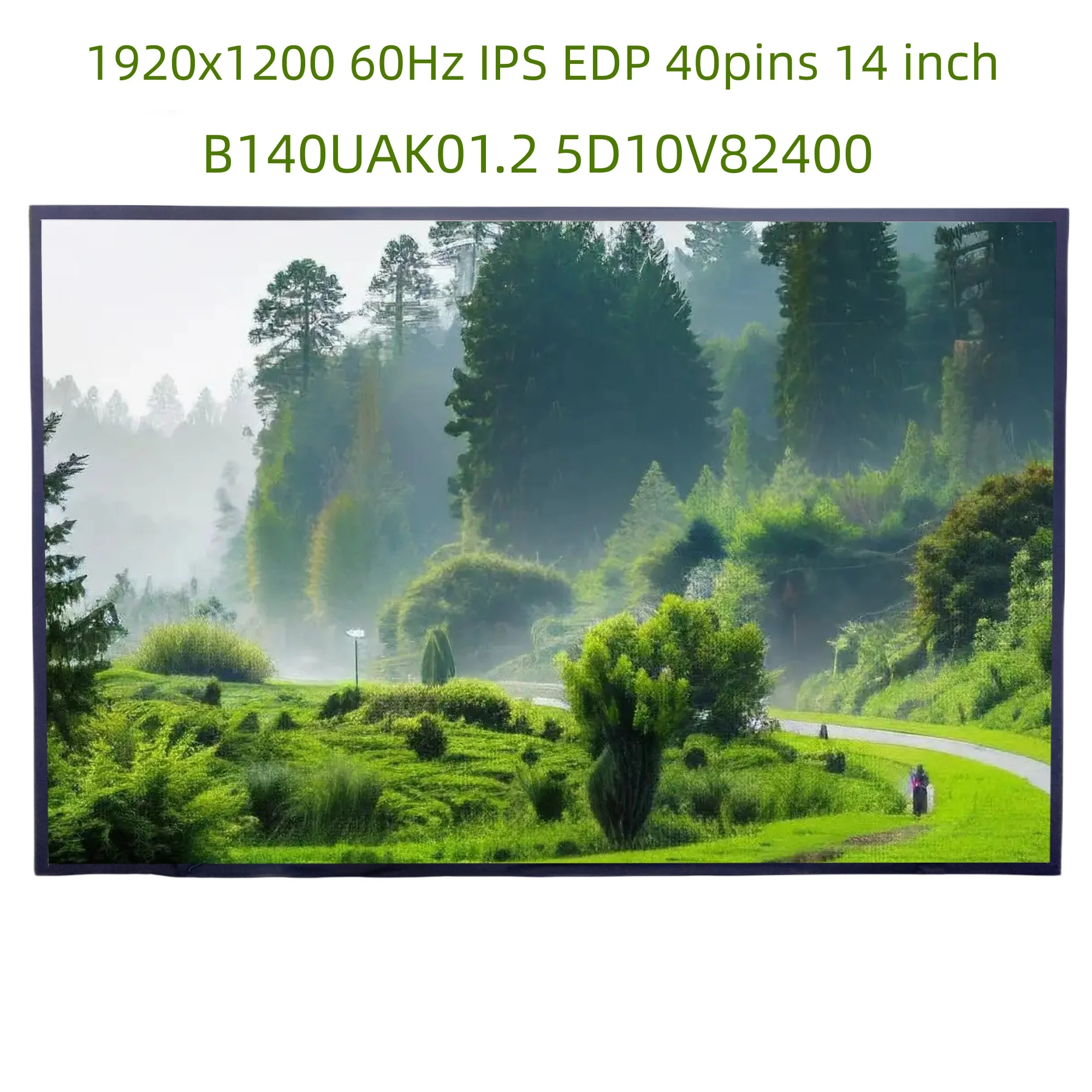 Фото B140UAK01.2 5D10V82400 FHD 1920x1200 60Гц IPS EDP 40-контактная панель 14-дюймовый ЖК-экран для ноутбука с сенсорным управлением On-Cell №1