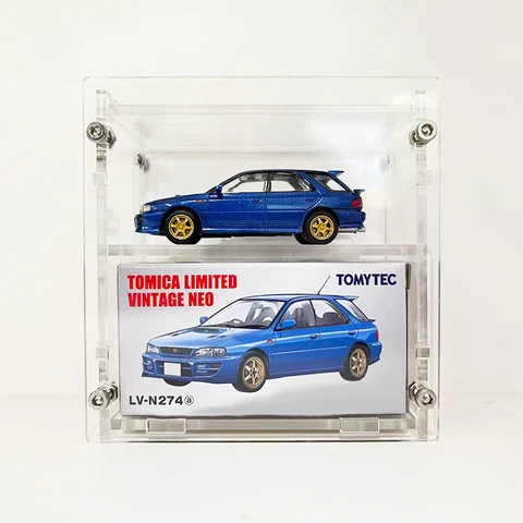 Модель автомобиля Bob Acrylic 1/64 MINI GT TLV, дисплей для коллекции, прозрачная Высококачественная витрина (без автомобилей)