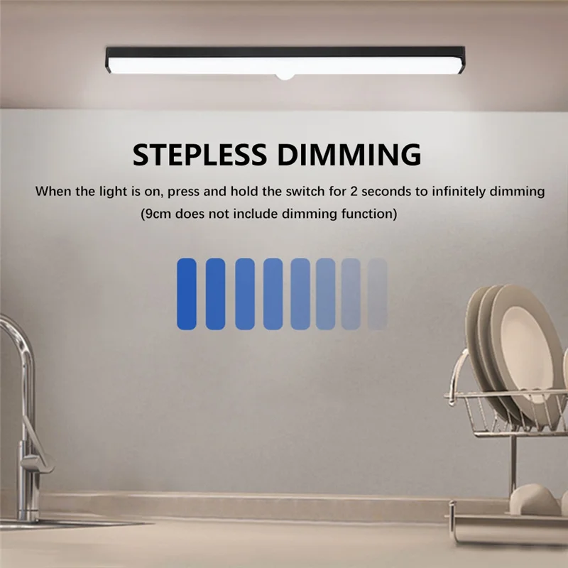 Rechargeable Motion Sensor Wireless LED Night Lights Bedroom Light Detector Wall Decorative Lamp Staircase Closet Room Lighting |