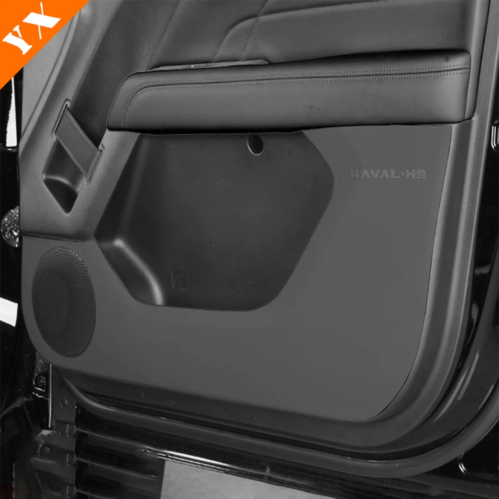 Для GMW Haval H9 2024 2025 аксессуары кожаные двери автомобиля противоударный