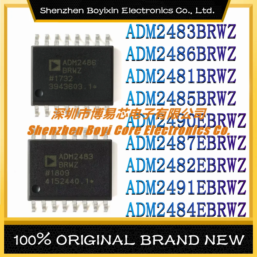ADM2483BRWZ ADM2486BRWZ ADM2481BRWZ ADM2485BRWZ ADM2490EBRWZ ADM2487EBRWZ ADM2482EBRWZ ADM2491EBRWZ ADM2484EBRWZ Packaging: SOIC-8 genuine digital isolator IC chip