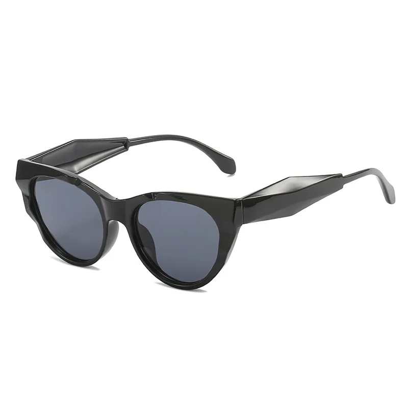 

Fashion Women Cat Eye Sunglasses Shades UV400 Vintage Metal Leopard Eyewear ,Luxury Design Gradient Lens Sun Glasses