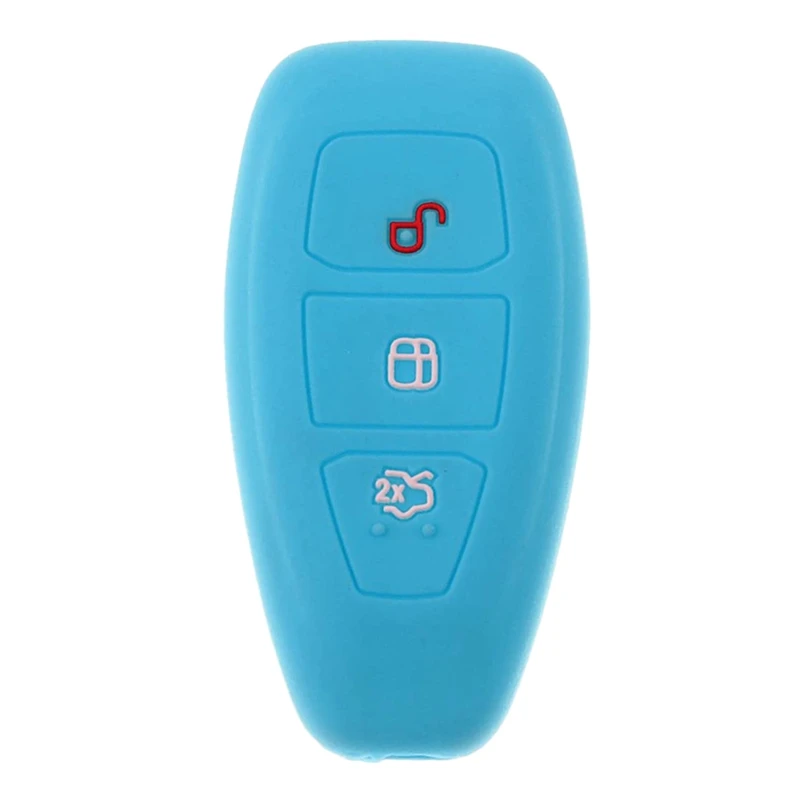 

Car Key Case Cover Scratch Protector For Ford C-Max Mondeo Focus Blue