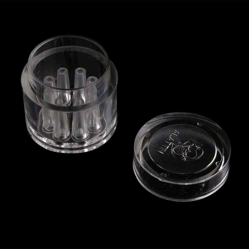 

Acrylic Planaria Trap Box Leeches Catcher 8 Holes Aquatic Planarian Leech-Trap Clear Can for Dwarf Shrimp Tank