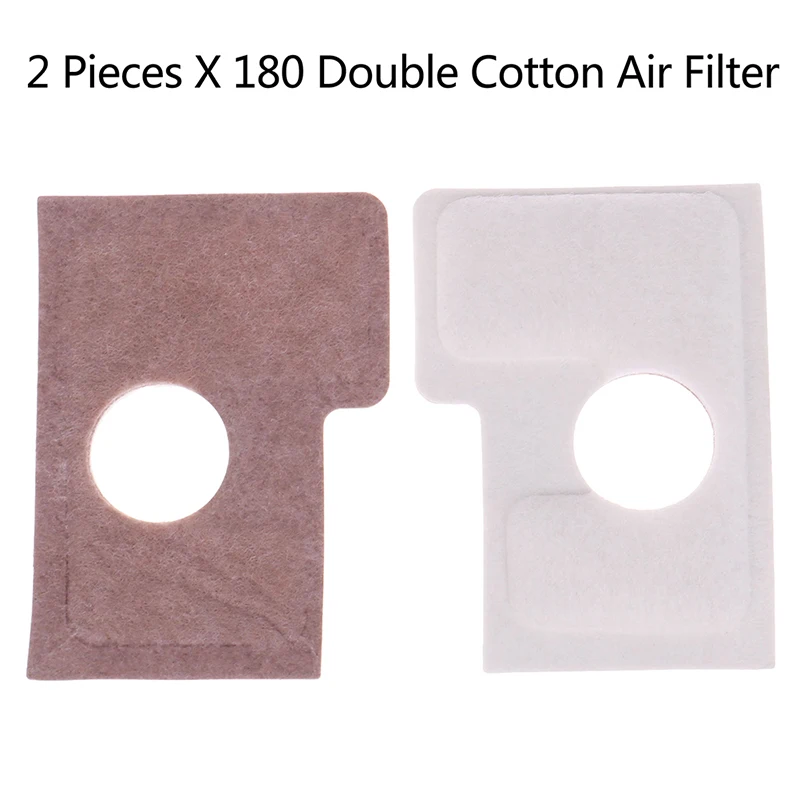 

2Pcs 180 double layer cotton air filter for chainsaw lawn mower filter element garden machine accessories
