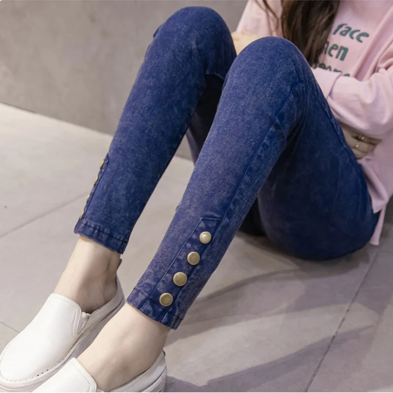 

Elastic Waist Maternity Jeans Pants for Pregnancy Clothes Spring Summer Pregnant Women Denim Pant Maternity Plus Size M-2XL
